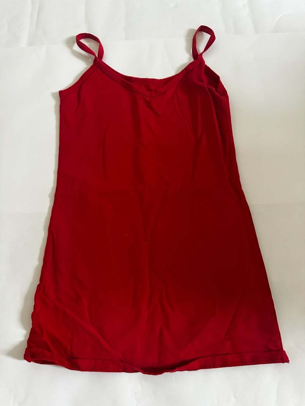 BKT Cami Dress Size M Red Spaghetti Strap Tank Top